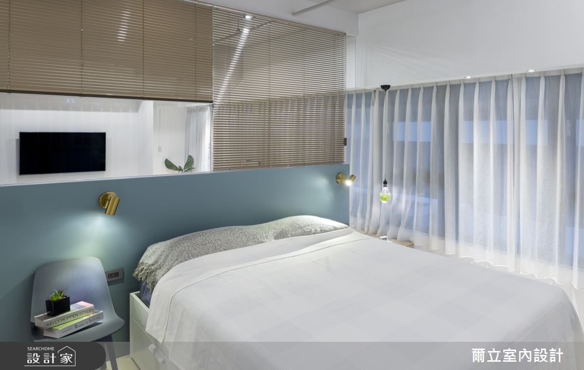 25坪新成屋(5年以下)＿簡約風臥室案例圖片＿爾立室內設計＿爾立_15之16