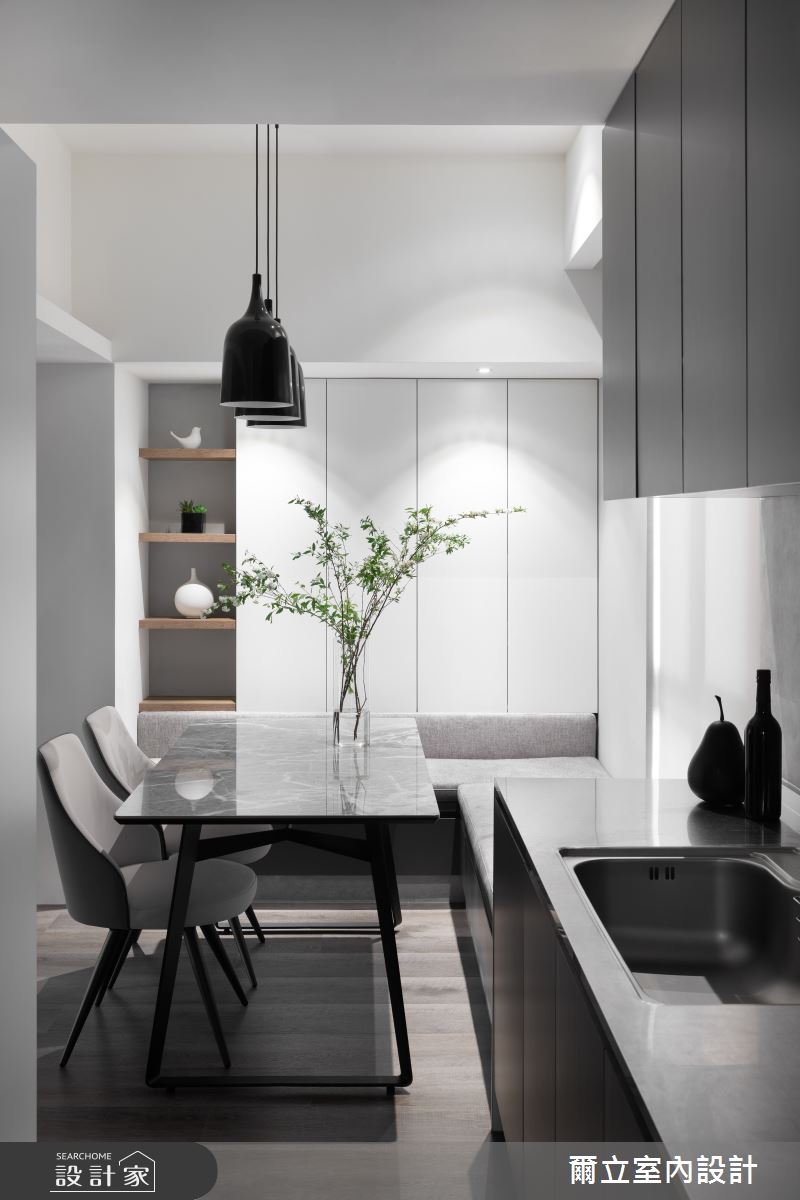 36坪中古屋(5~15年)＿簡約風案例圖片＿爾立室內設計＿爾立_17之13