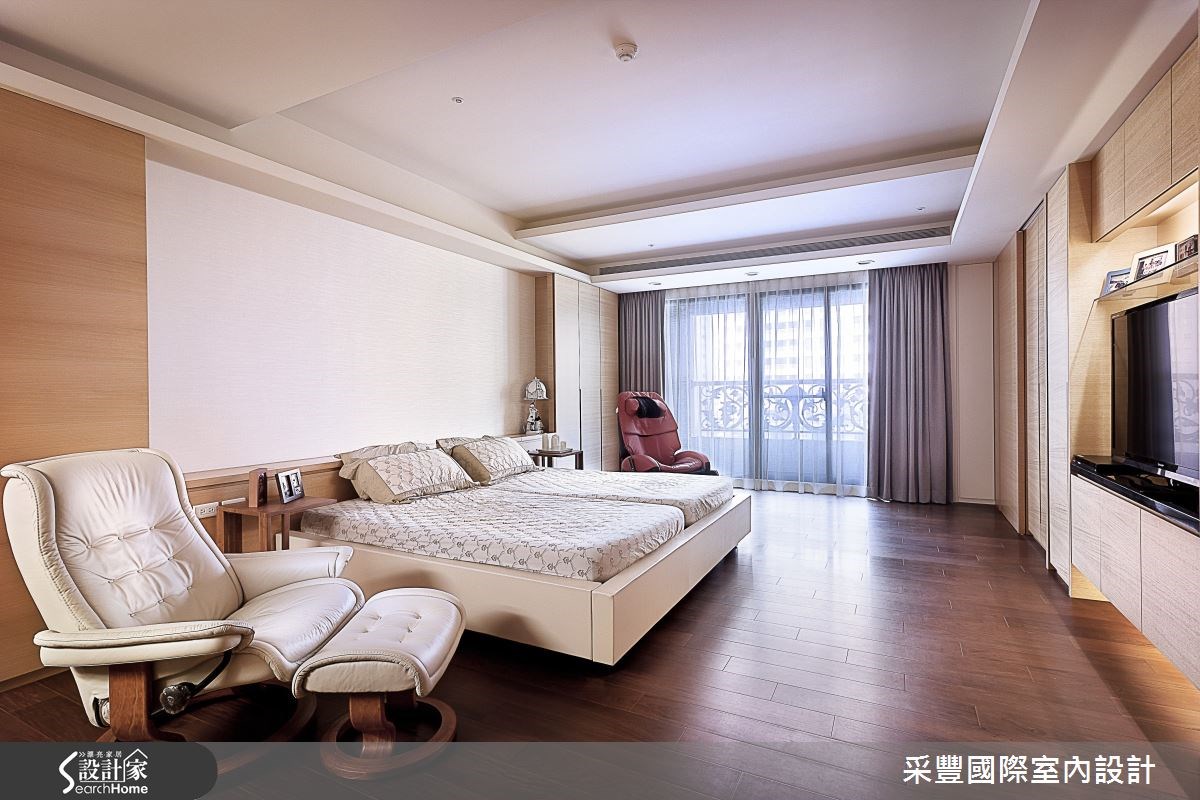 65坪新成屋(5年以下)＿現代風臥室案例圖片＿采豐國際室內設計＿采豐_02之9