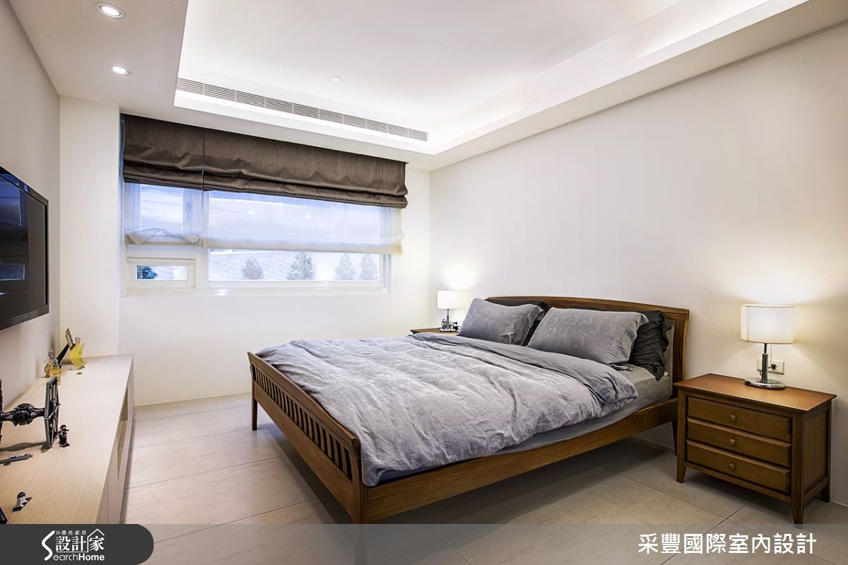 62坪新成屋(5年以下)＿現代風臥室案例圖片＿采豐國際室內設計＿采豐_03之5
