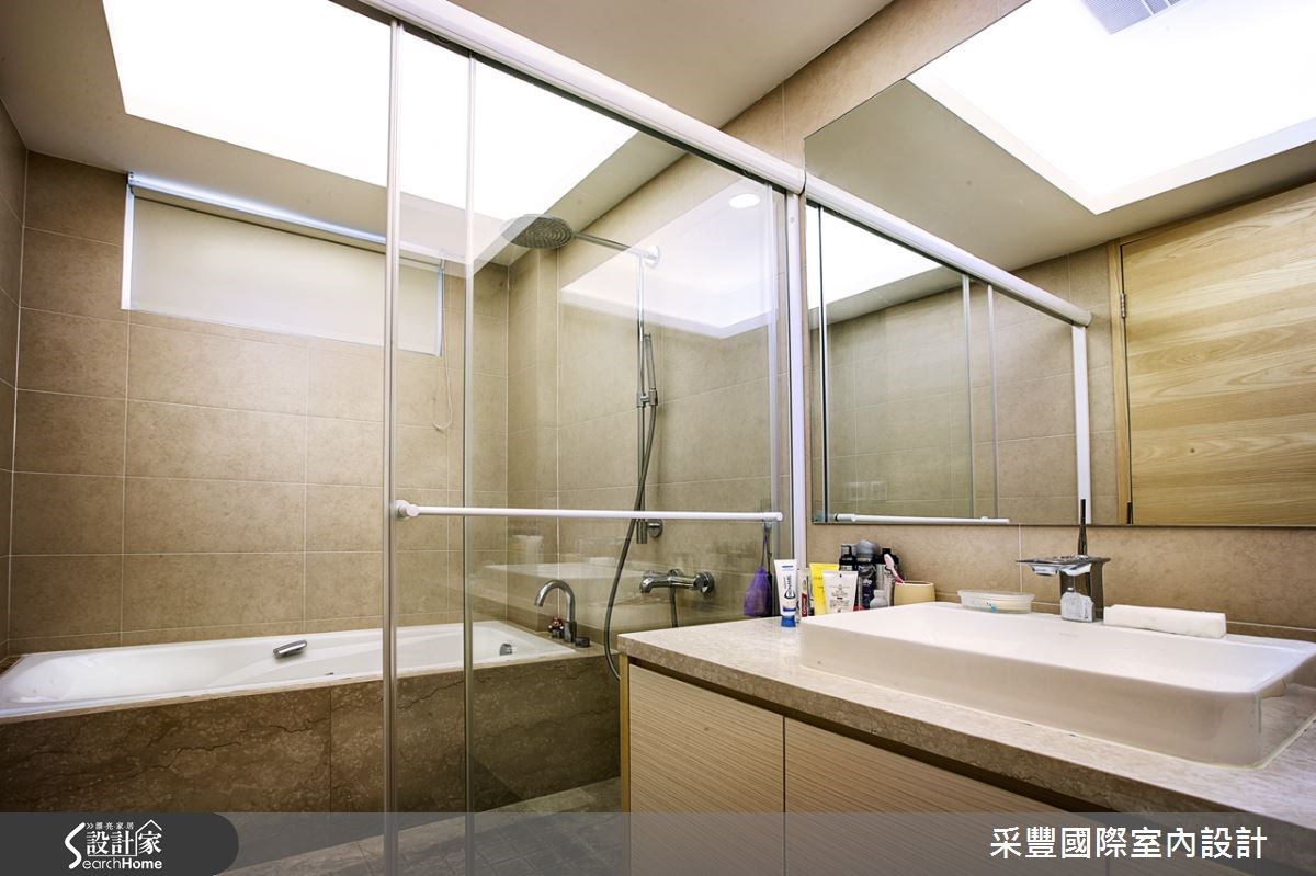 62坪新成屋(5年以下)＿現代風浴室案例圖片＿采豐國際室內設計＿采豐_03之8