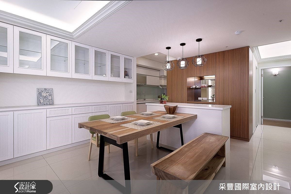 40坪新成屋(5年以下)＿鄉村風餐廳案例圖片＿采豐國際室內設計＿采豐_04之9