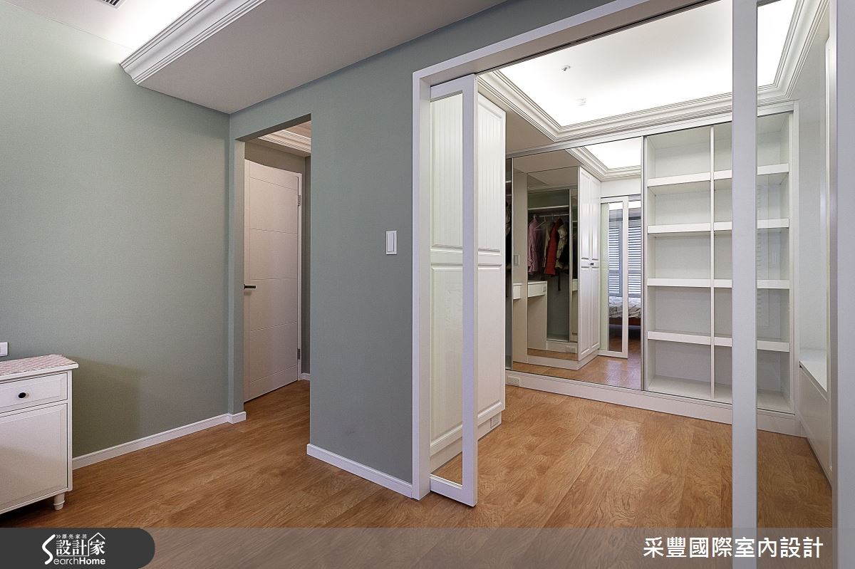 40坪新成屋(5年以下)＿鄉村風臥室案例圖片＿采豐國際室內設計＿采豐_04之14