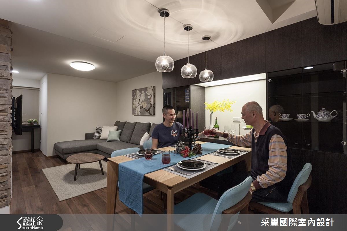 50坪老屋(16~30年)＿休閒風餐廳案例圖片＿采豐國際室內設計＿采豐_12之3