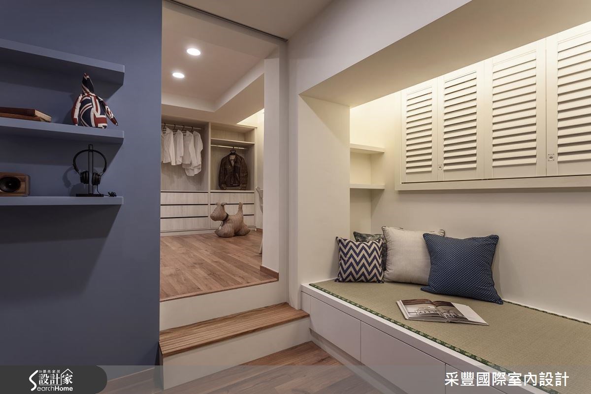 50坪老屋(16~30年)＿休閒風臥室臥榻案例圖片＿采豐國際室內設計＿采豐_12之9