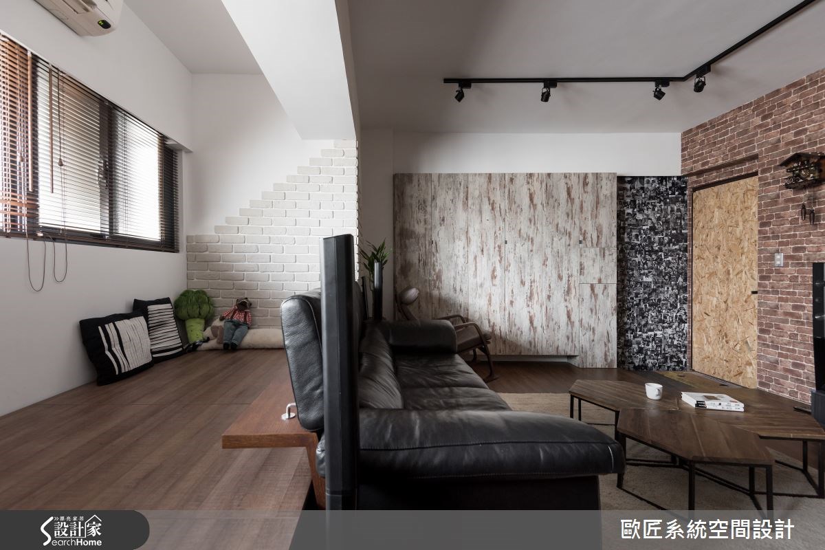 30坪新成屋(5年以下)＿工業風案例圖片＿歐匠系統空間設計＿歐匠_10之4