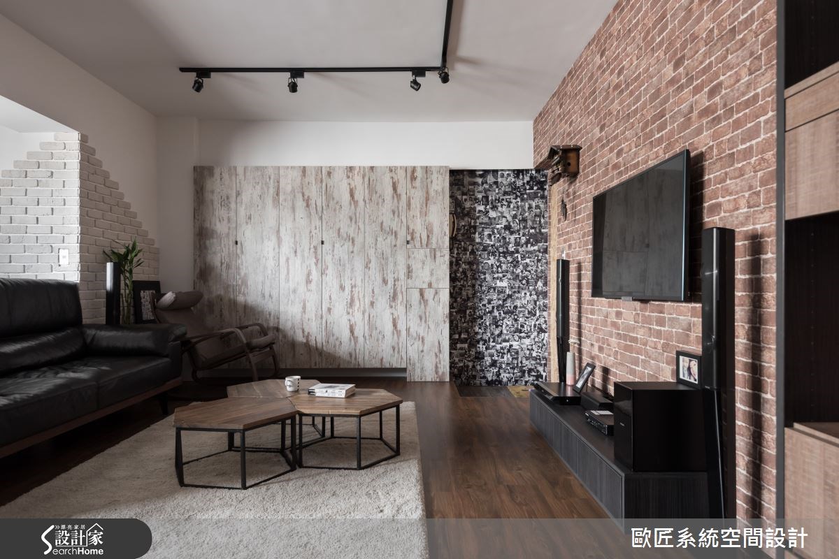 30坪新成屋(5年以下)＿工業風案例圖片＿歐匠系統空間設計＿歐匠_10之5