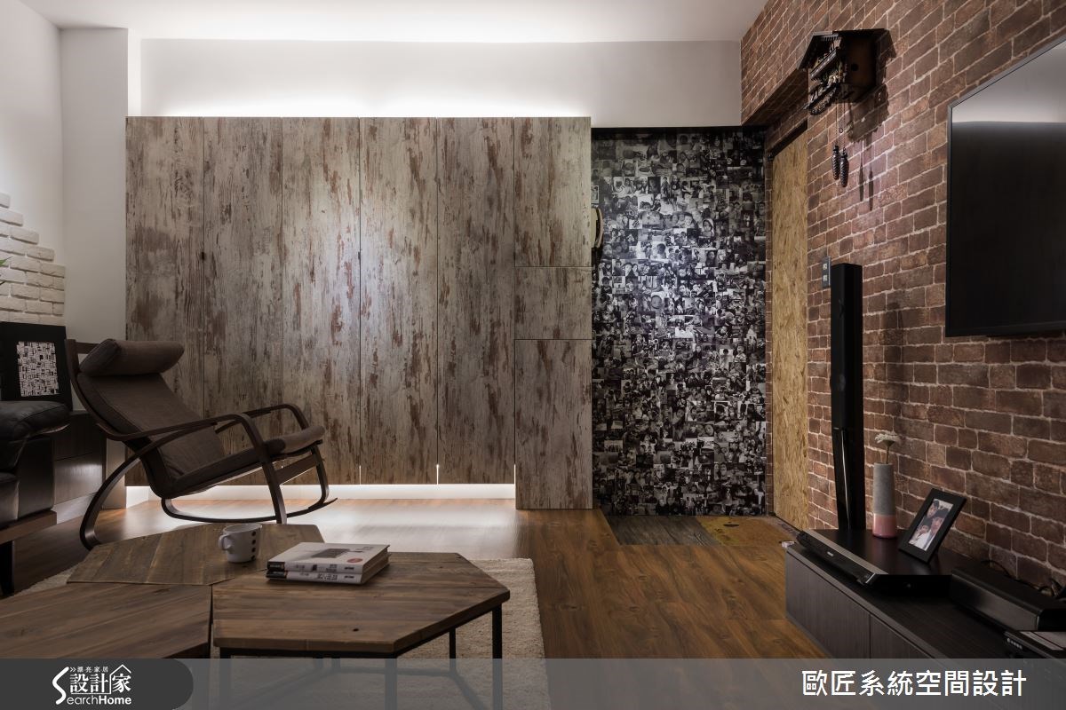 30坪新成屋(5年以下)＿工業風案例圖片＿歐匠系統空間設計＿歐匠_10之6