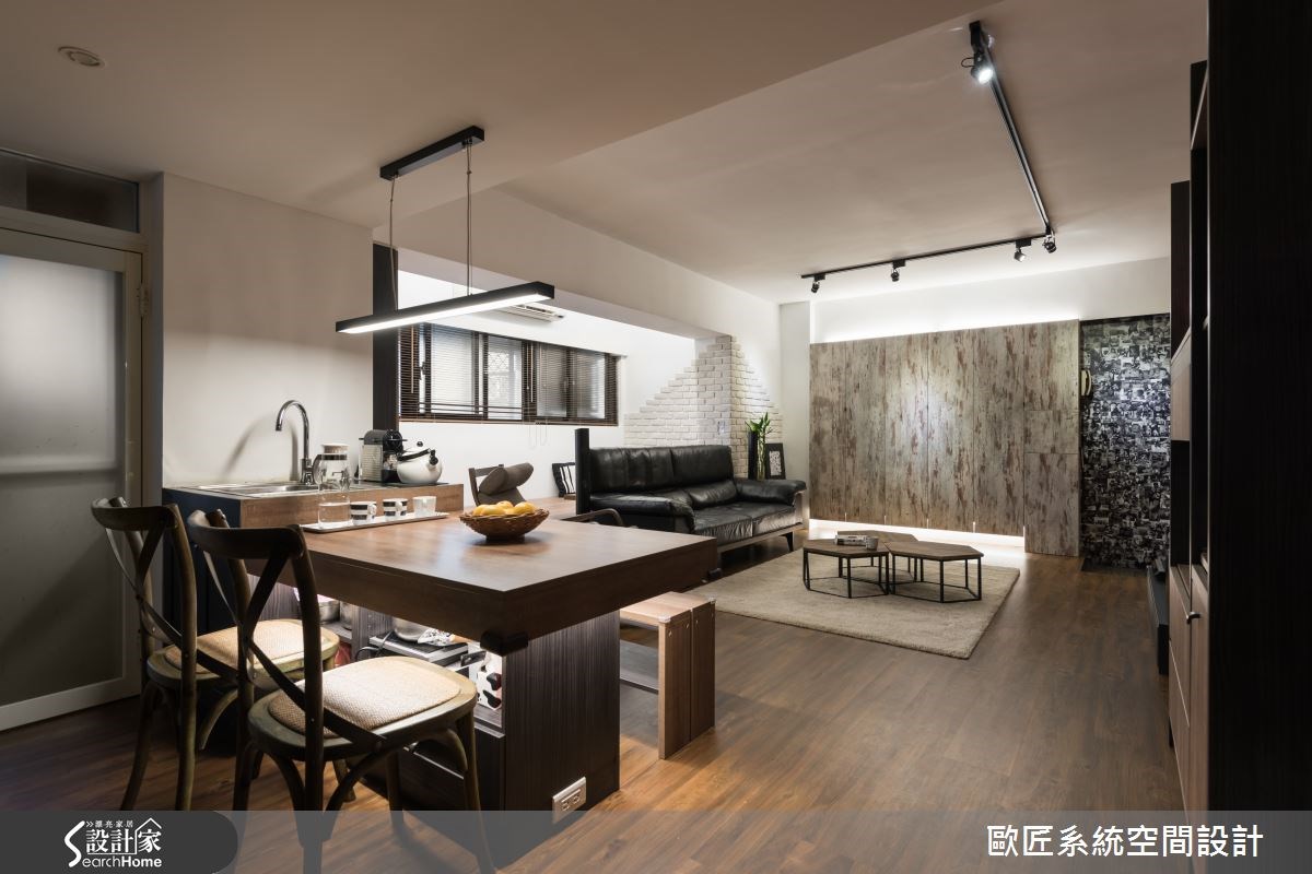 30坪新成屋(5年以下)＿工業風案例圖片＿歐匠系統空間設計＿歐匠_10之11