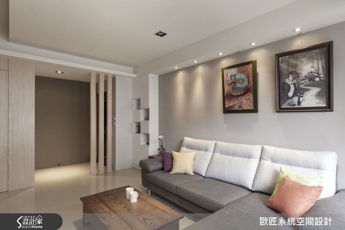 30坪新成屋(5年以下)＿簡約風案例圖片＿歐匠系統空間設計＿歐匠_12之7