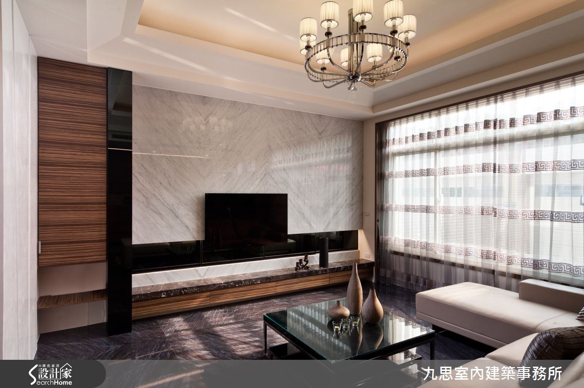 105坪新成屋(5年以下)＿混搭風客廳案例圖片＿九思室內建築事務所＿九思_01之3