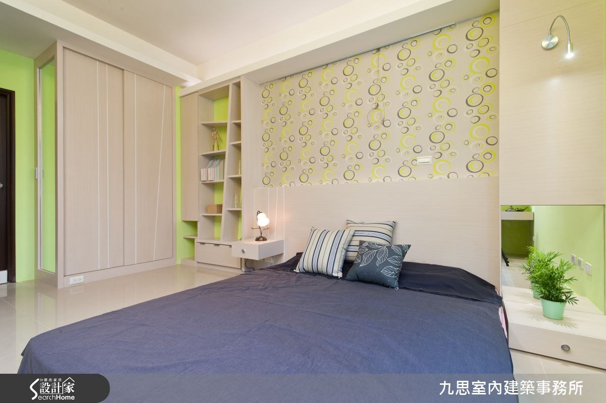 105坪新成屋(5年以下)＿混搭風臥室案例圖片＿九思室內建築事務所＿九思_01之19