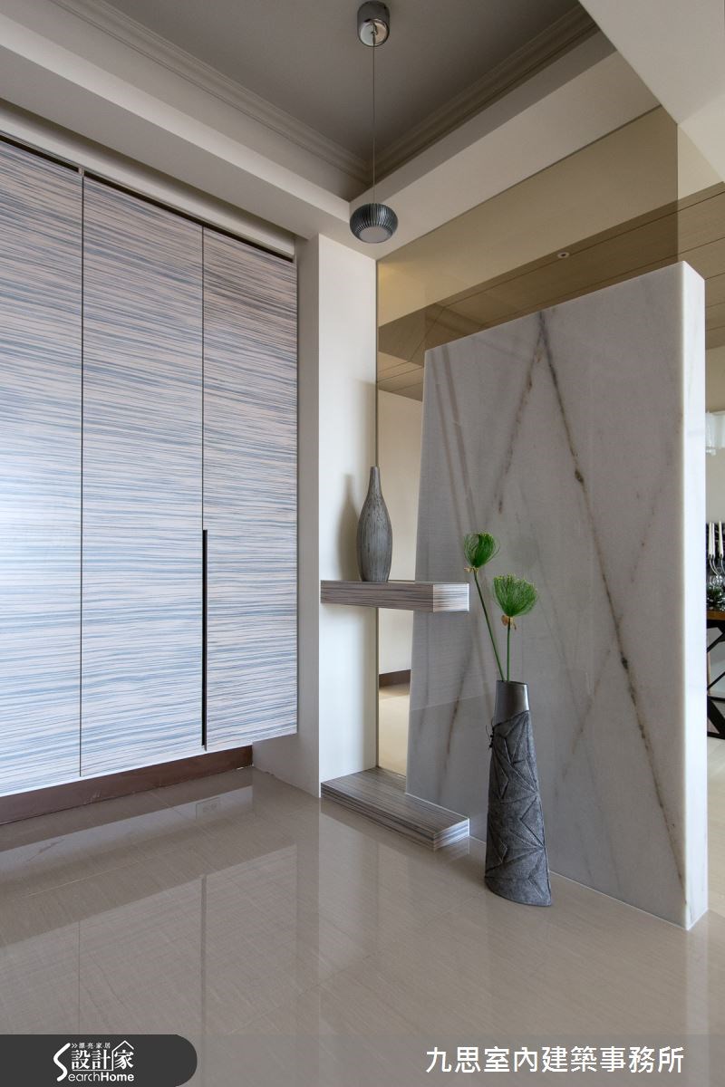 42坪新成屋(5年以下)＿混搭風玄關案例圖片＿九思室內建築事務所＿九思_02之1