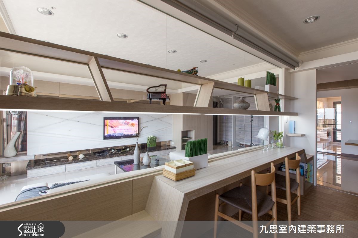 42坪新成屋(5年以下)＿混搭風書房案例圖片＿九思室內建築事務所＿九思_02之11