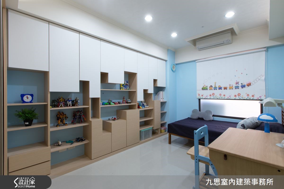 42坪新成屋(5年以下)＿混搭風兒童房兒童房案例圖片＿九思室內建築事務所＿九思_02之17