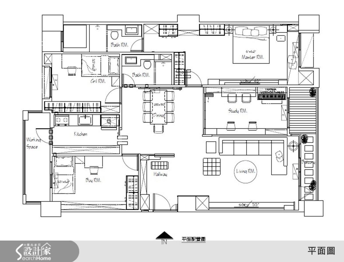 42坪新成屋(5年以下)＿混搭風案例圖片＿九思室內建築事務所＿九思_02之19
