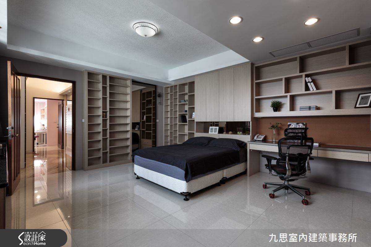 190坪新成屋(5年以下)＿混搭風臥室案例圖片＿九思室內建築事務所＿九思_03之16