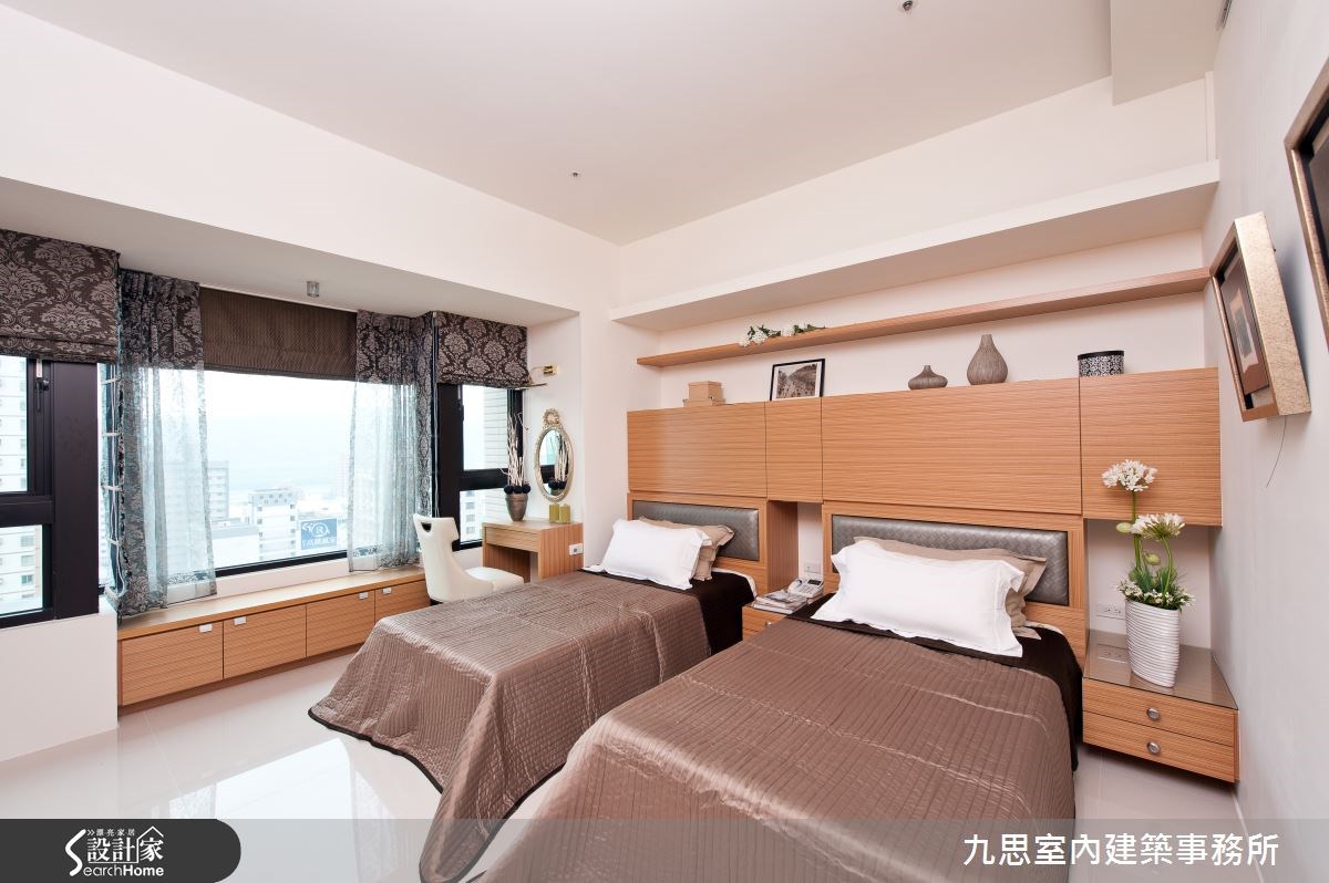 60坪新成屋(5年以下)＿休閒風臥室案例圖片＿九思室內建築事務所＿九思_04之10