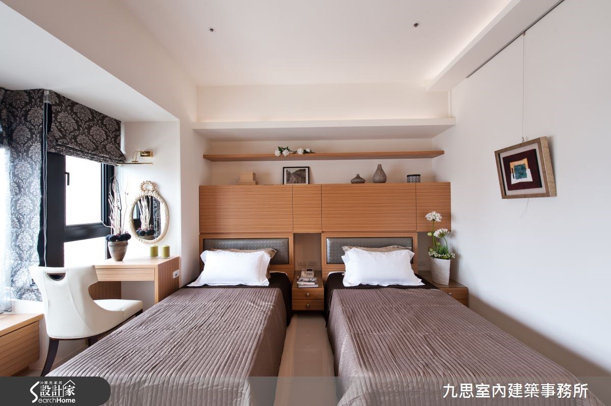 60坪新成屋(5年以下)＿休閒風臥室案例圖片＿九思室內建築事務所＿九思_04之11