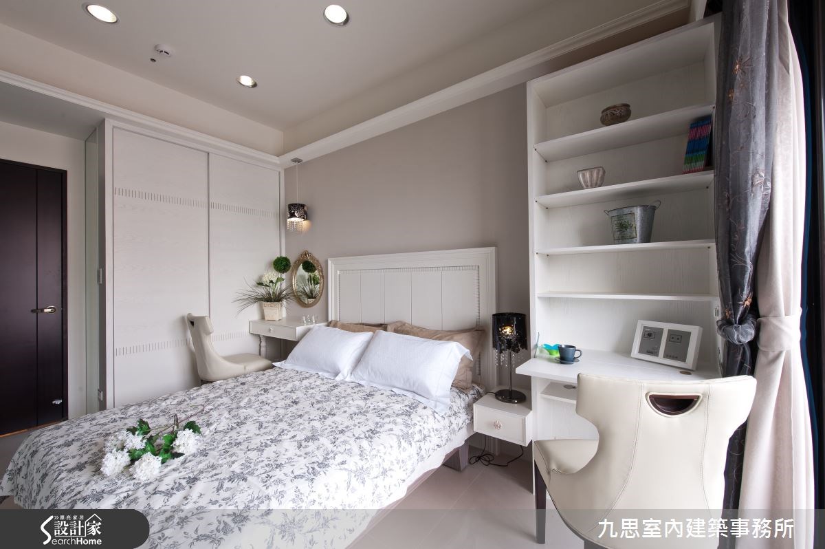 60坪新成屋(5年以下)＿休閒風臥室案例圖片＿九思室內建築事務所＿九思_04之12