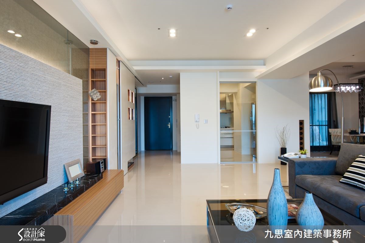 60坪新成屋(5年以下)＿簡約風客廳案例圖片＿九思室內建築事務所＿九思_05之7