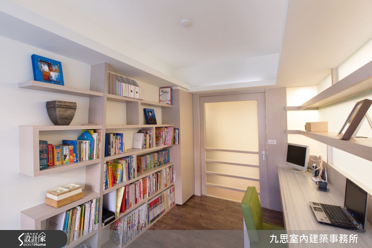 35坪老屋(16~30年)＿北歐風書房案例圖片＿九思室內建築事務所＿九思_07之12