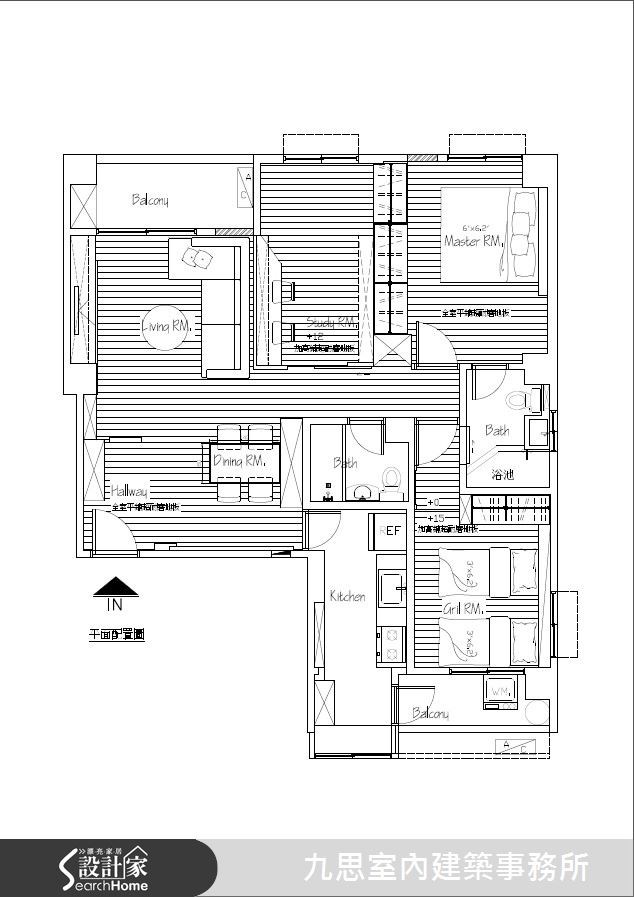 35坪老屋(16~30年)＿北歐風案例圖片＿九思室內建築事務所＿九思_07之15