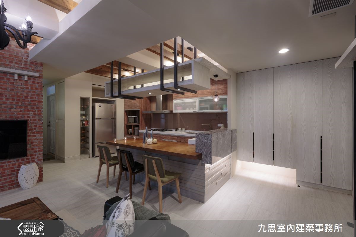 35坪中古屋(5~15年)＿工業風餐廳案例圖片＿九思室內建築事務所＿九思_08之4