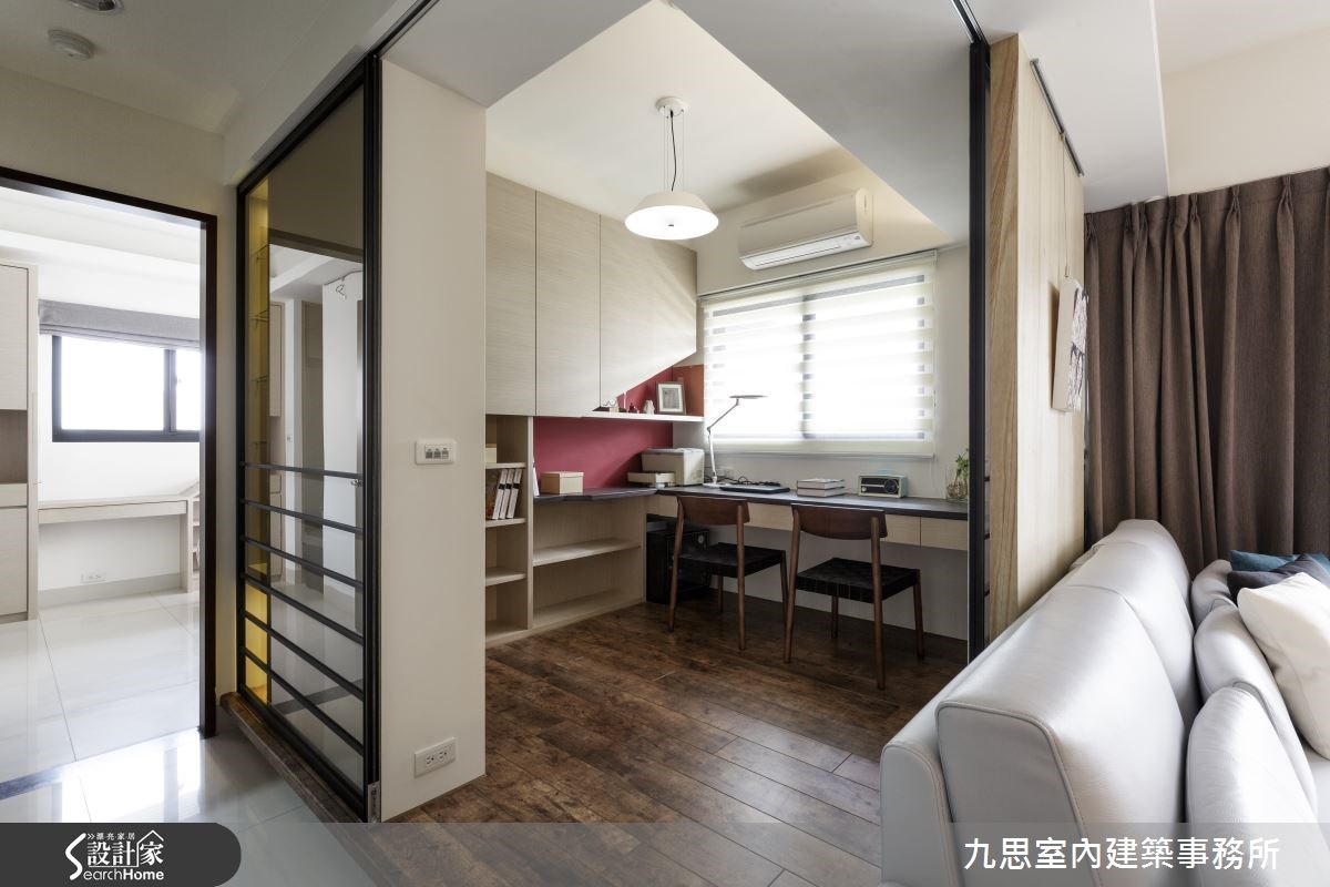 22坪新成屋(5年以下)＿簡約風書房案例圖片＿九思室內建築事務所＿九思_09之13
