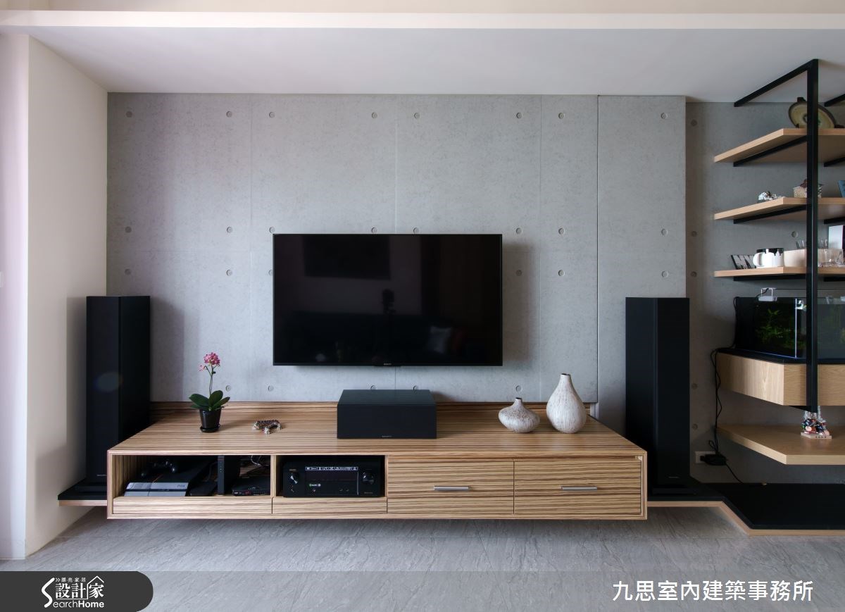 24坪新成屋(5年以下)＿簡約風客廳案例圖片＿九思室內建築事務所＿九思_10之6