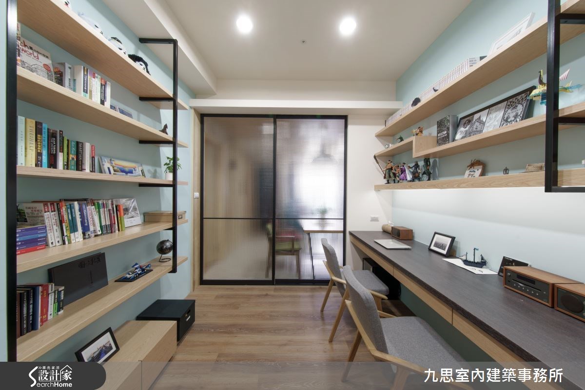 24坪新成屋(5年以下)＿簡約風書房案例圖片＿九思室內建築事務所＿九思_10之15