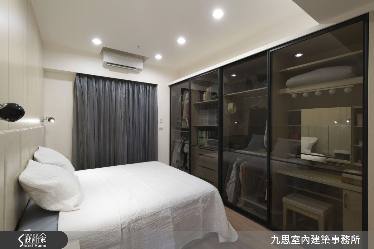 24坪新成屋(5年以下)＿簡約風臥室案例圖片＿九思室內建築事務所＿九思_10之16