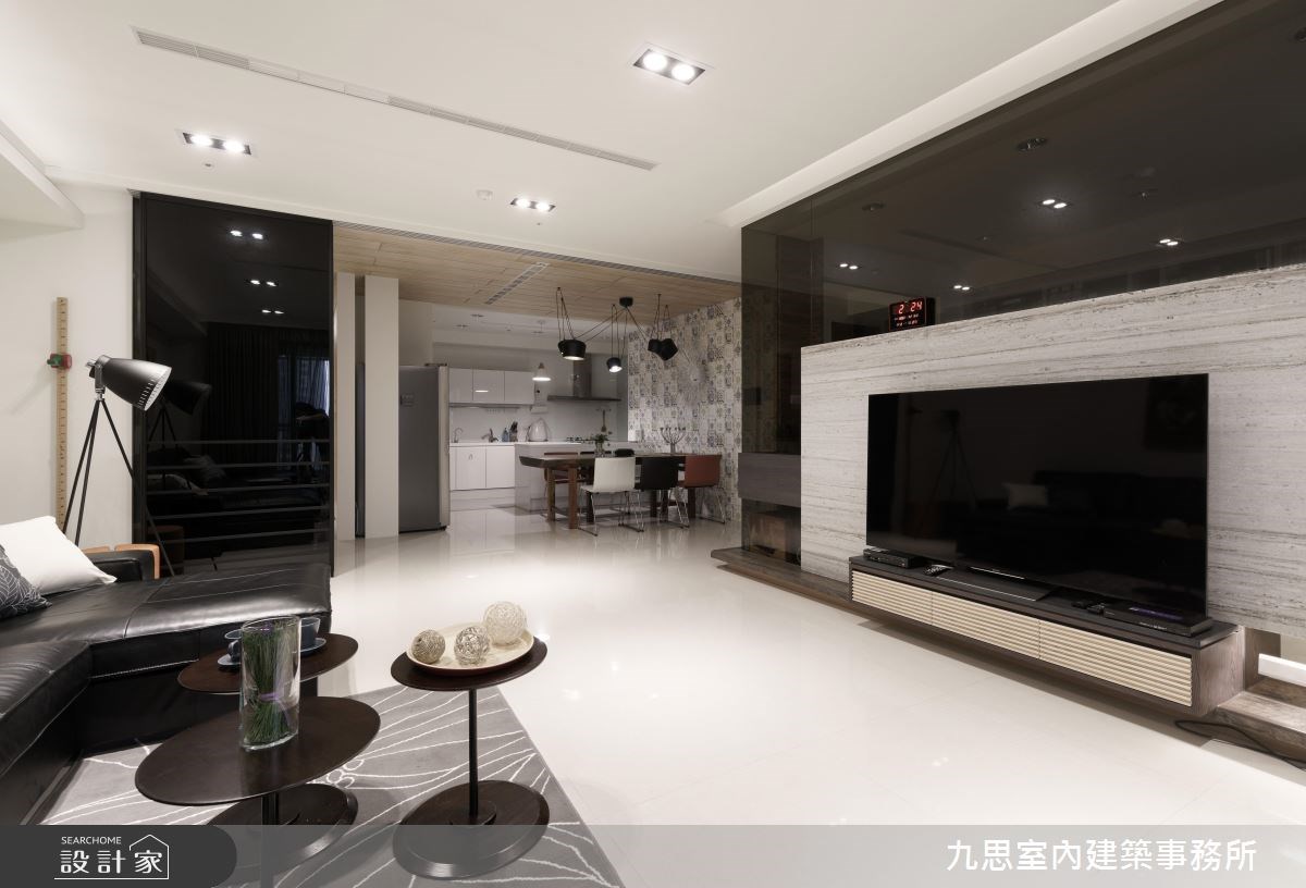 45坪新成屋(5年以下)＿現代風客廳案例圖片＿九思室內建築事務所＿九思_11之12