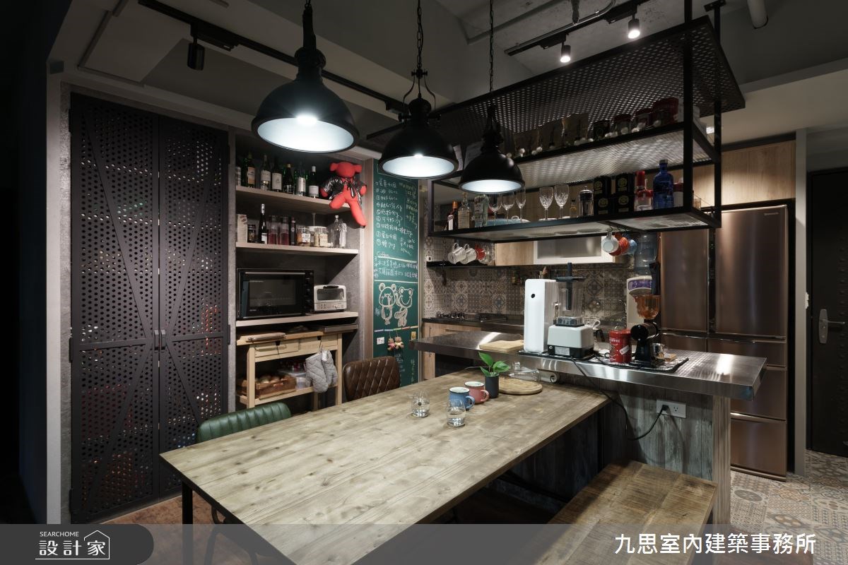 21坪中古屋(5~15年)＿工業風餐廳案例圖片＿九思室內建築事務所＿九思_12之4