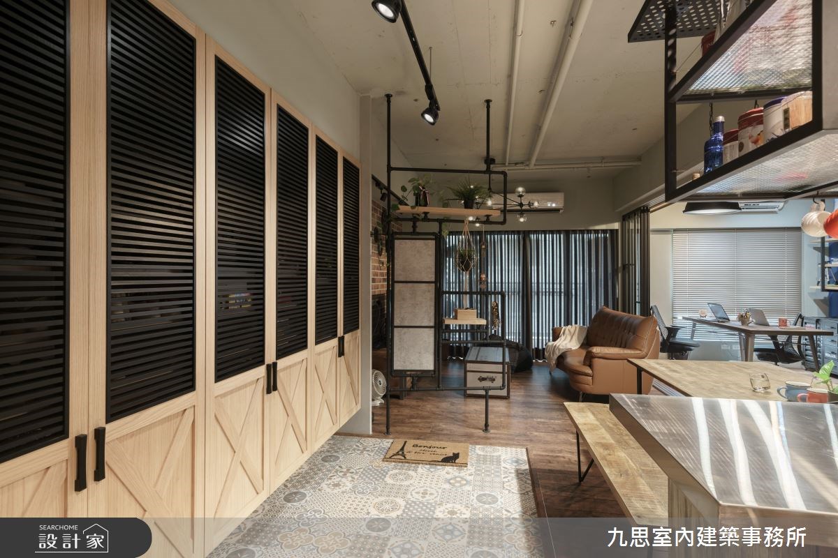 21坪中古屋(5~15年)＿工業風餐廳案例圖片＿九思室內建築事務所＿九思_12之5