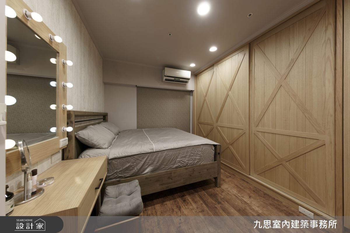 21坪中古屋(5~15年)＿工業風臥室案例圖片＿九思室內建築事務所＿九思_12之20