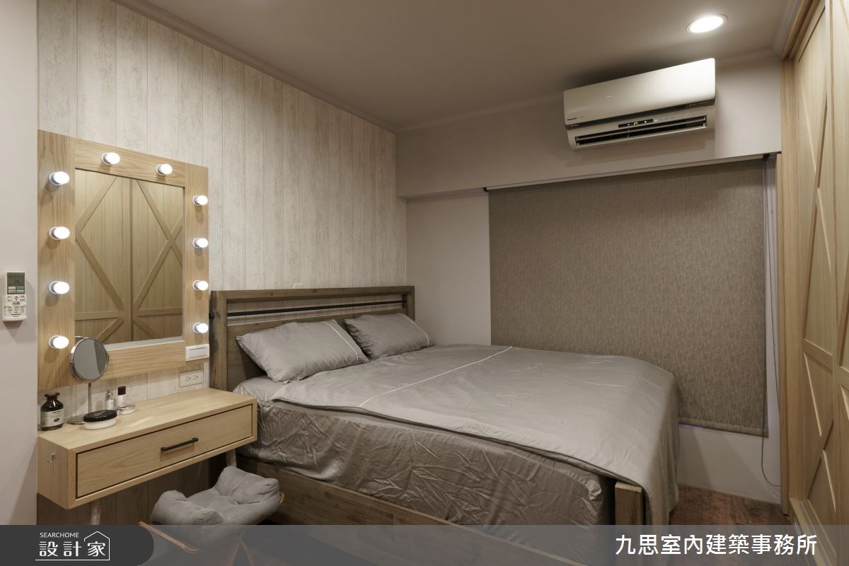 21坪中古屋(5~15年)＿工業風臥室案例圖片＿九思室內建築事務所＿九思_12之21