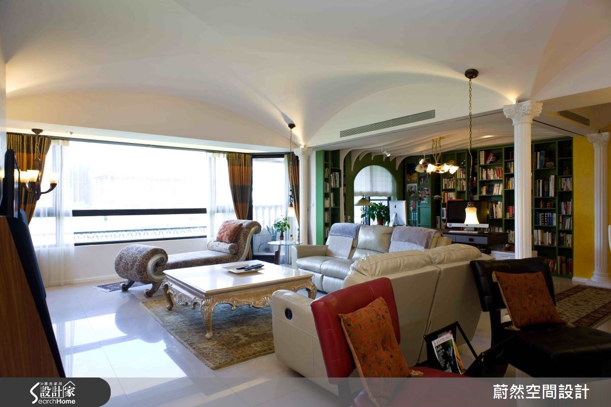 83坪新成屋(5年以下)＿混搭風案例圖片＿蔚然空間設計有限公司＿蔚然_02之2