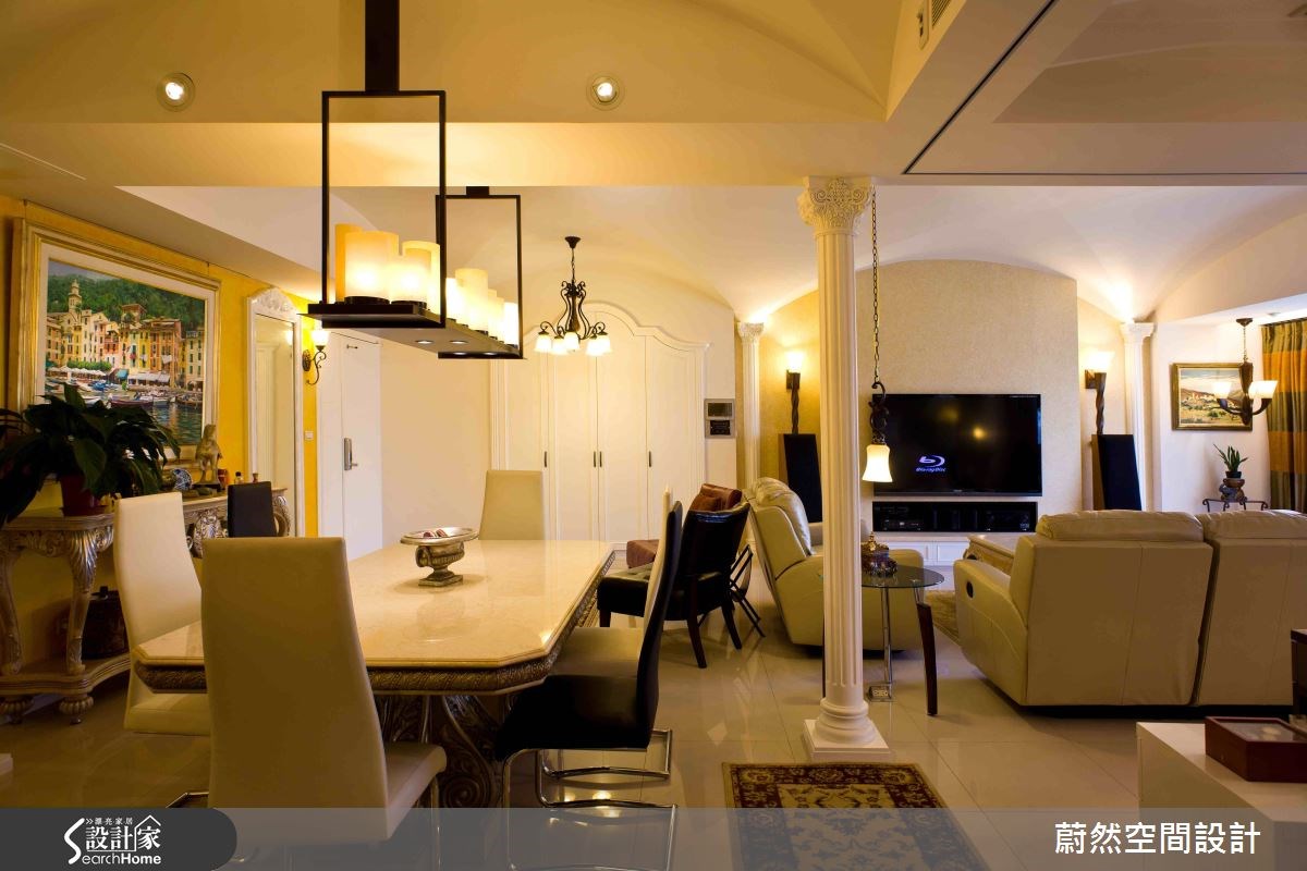 83坪新成屋(5年以下)＿混搭風案例圖片＿蔚然空間設計有限公司＿蔚然_02之7
