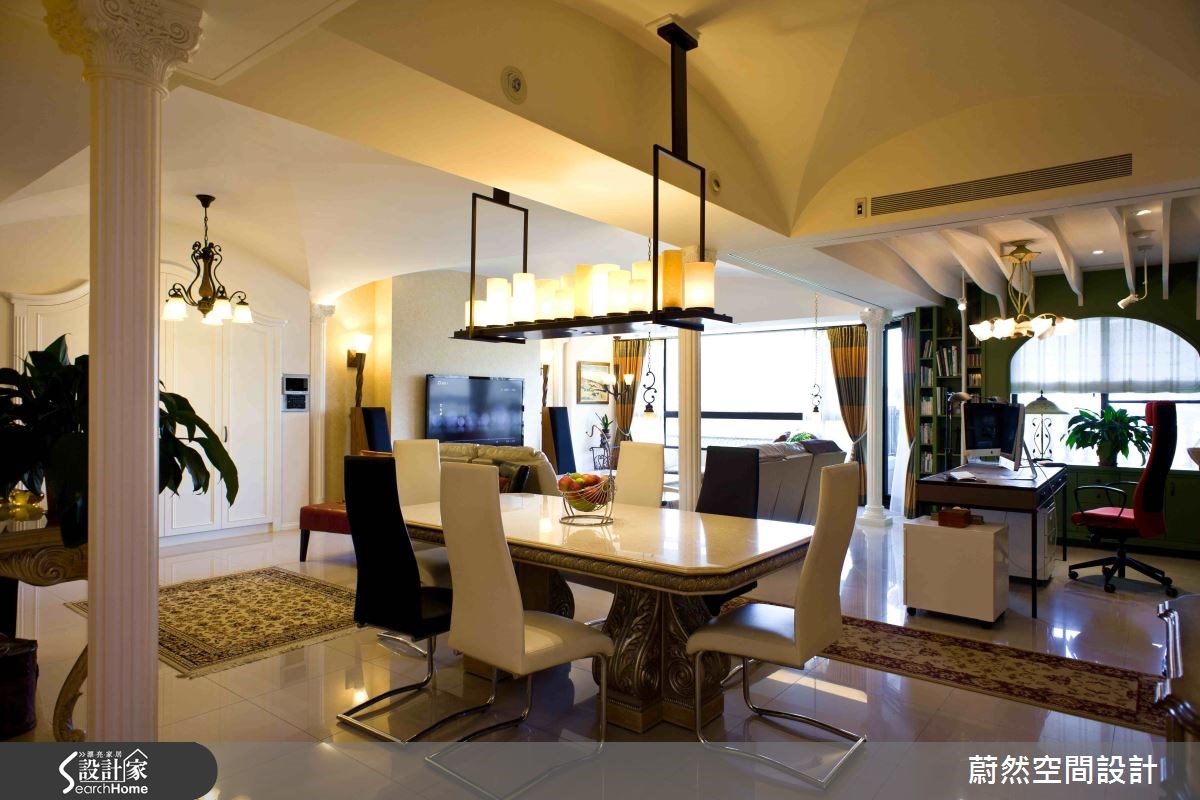 83坪新成屋(5年以下)＿混搭風案例圖片＿蔚然空間設計有限公司＿蔚然_02之15