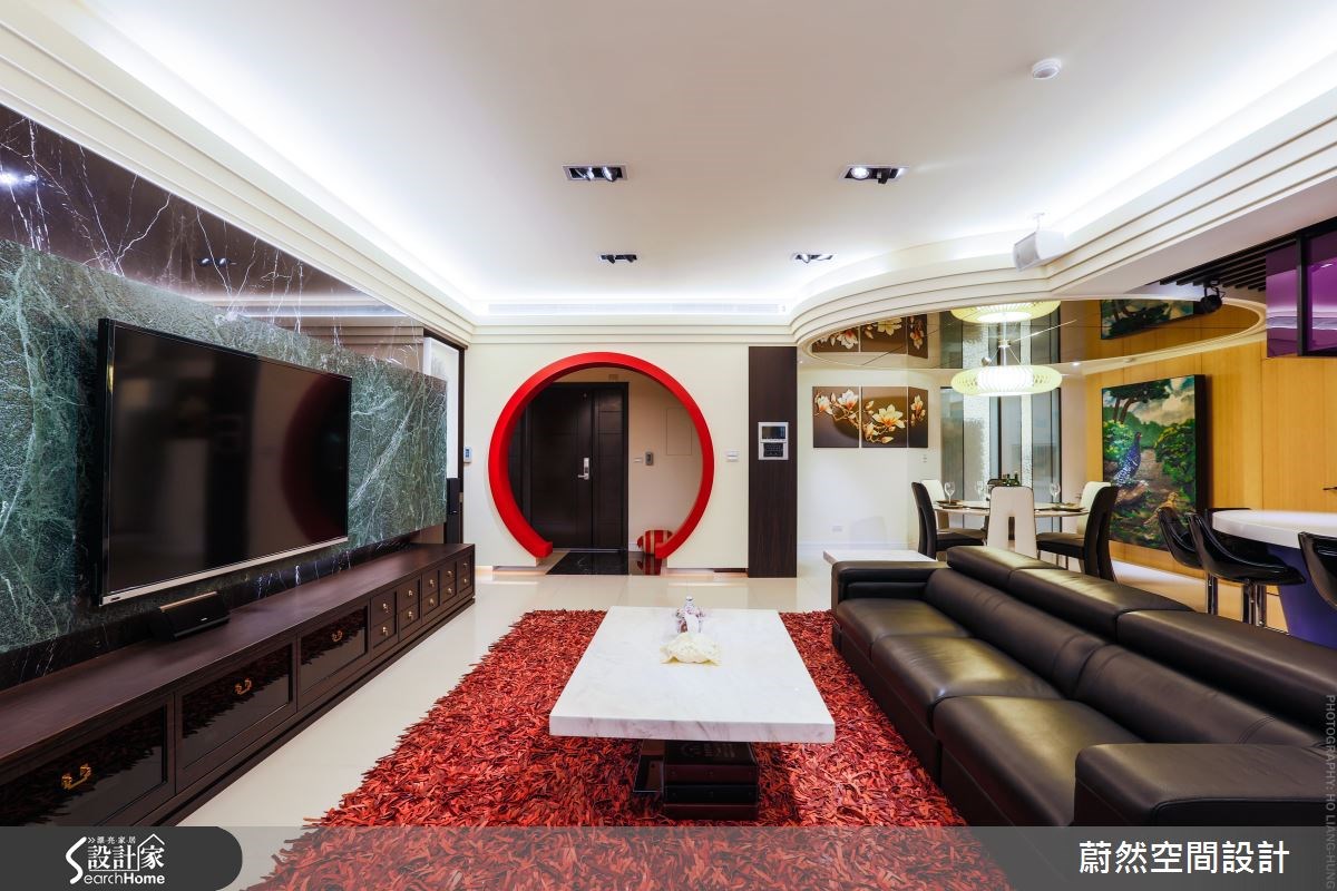 83坪新成屋(5年以下)＿混搭風案例圖片＿蔚然空間設計有限公司＿蔚然_01之25