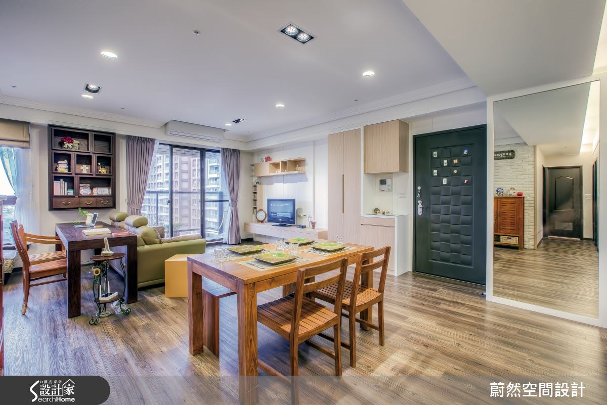 31坪新成屋(5年以下)＿美式風案例圖片＿蔚然空間設計有限公司＿蔚然_08之2