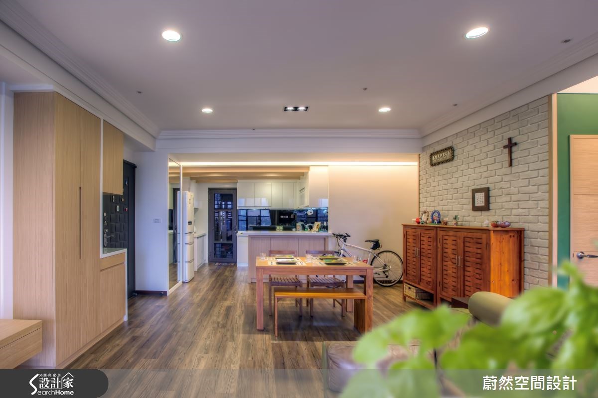 31坪新成屋(5年以下)＿美式風案例圖片＿蔚然空間設計有限公司＿蔚然_08之4