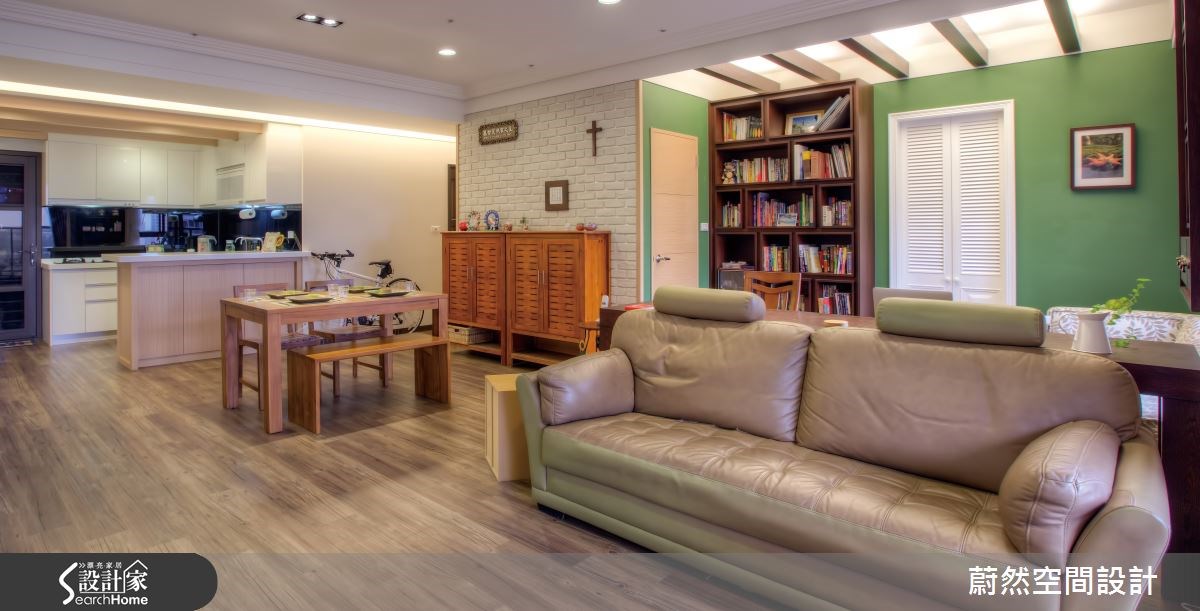 31坪新成屋(5年以下)＿美式風案例圖片＿蔚然空間設計有限公司＿蔚然_08之7