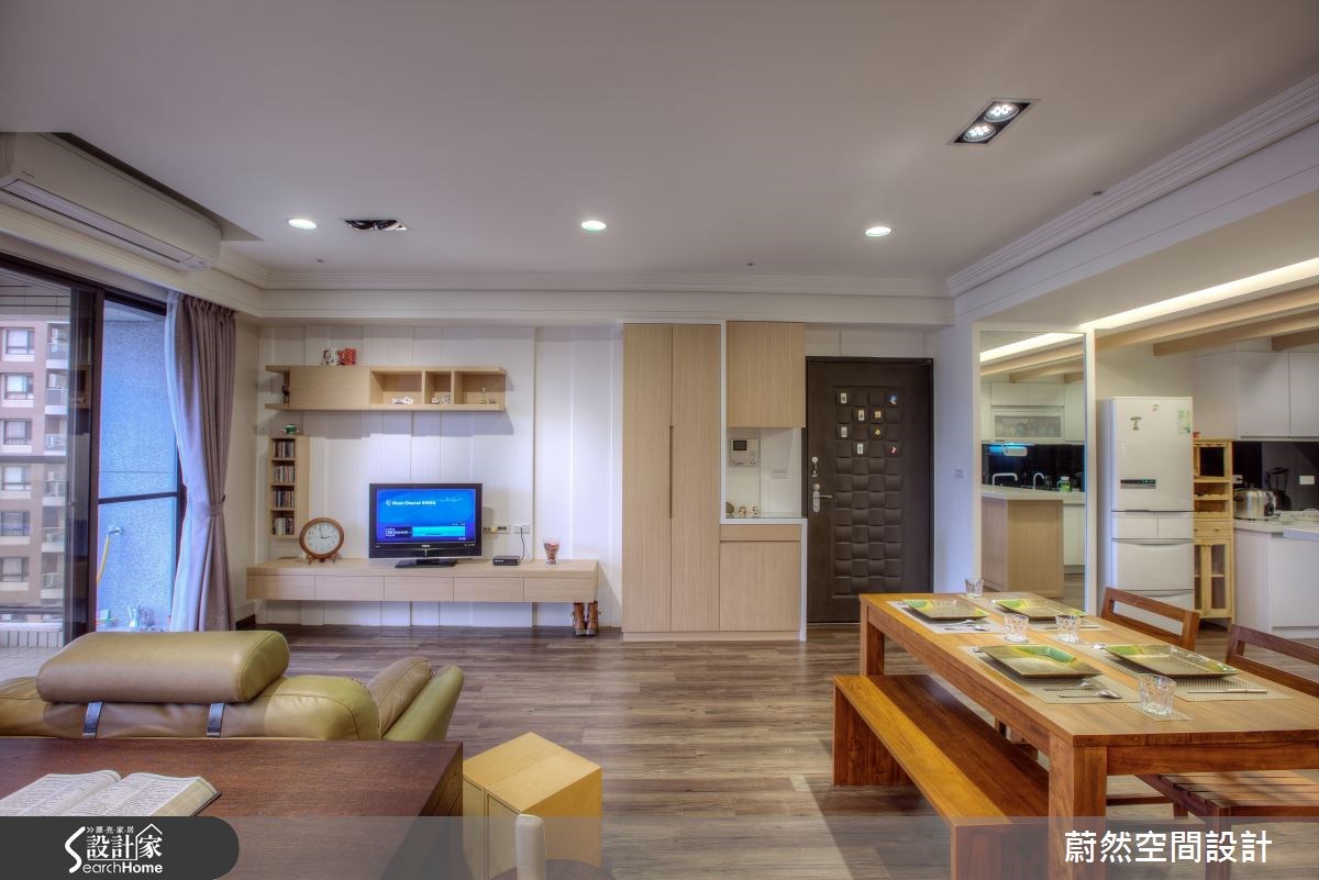 31坪新成屋(5年以下)＿美式風案例圖片＿蔚然空間設計有限公司＿蔚然_08之10