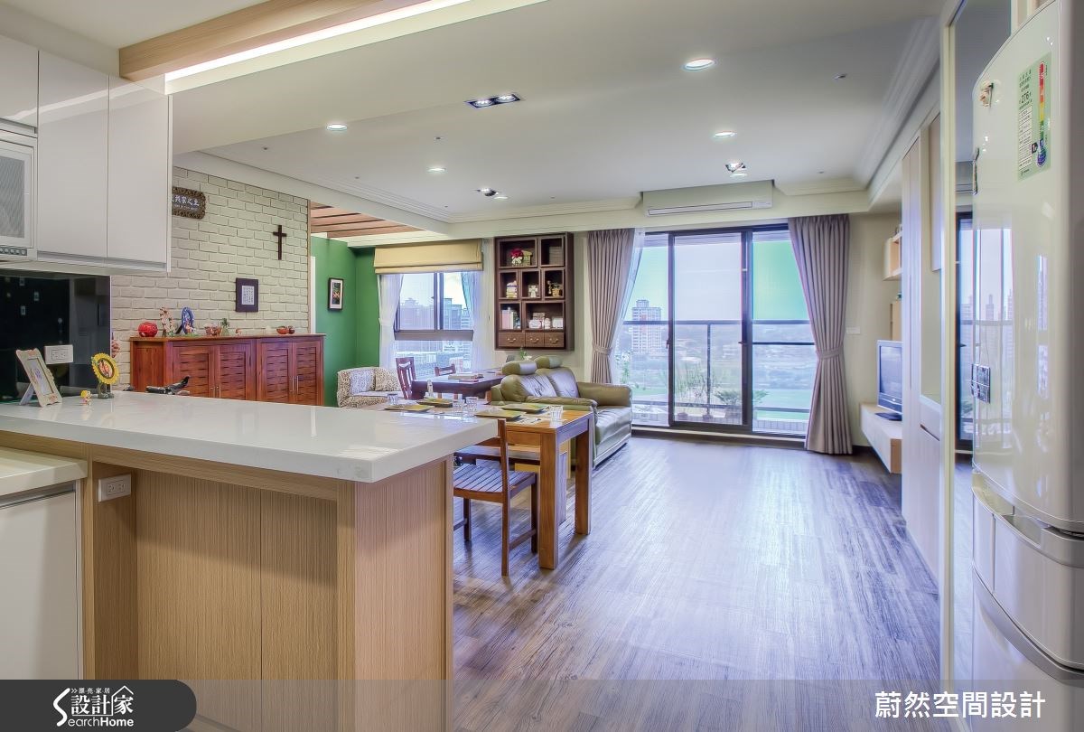 31坪新成屋(5年以下)＿美式風案例圖片＿蔚然空間設計有限公司＿蔚然_08之12