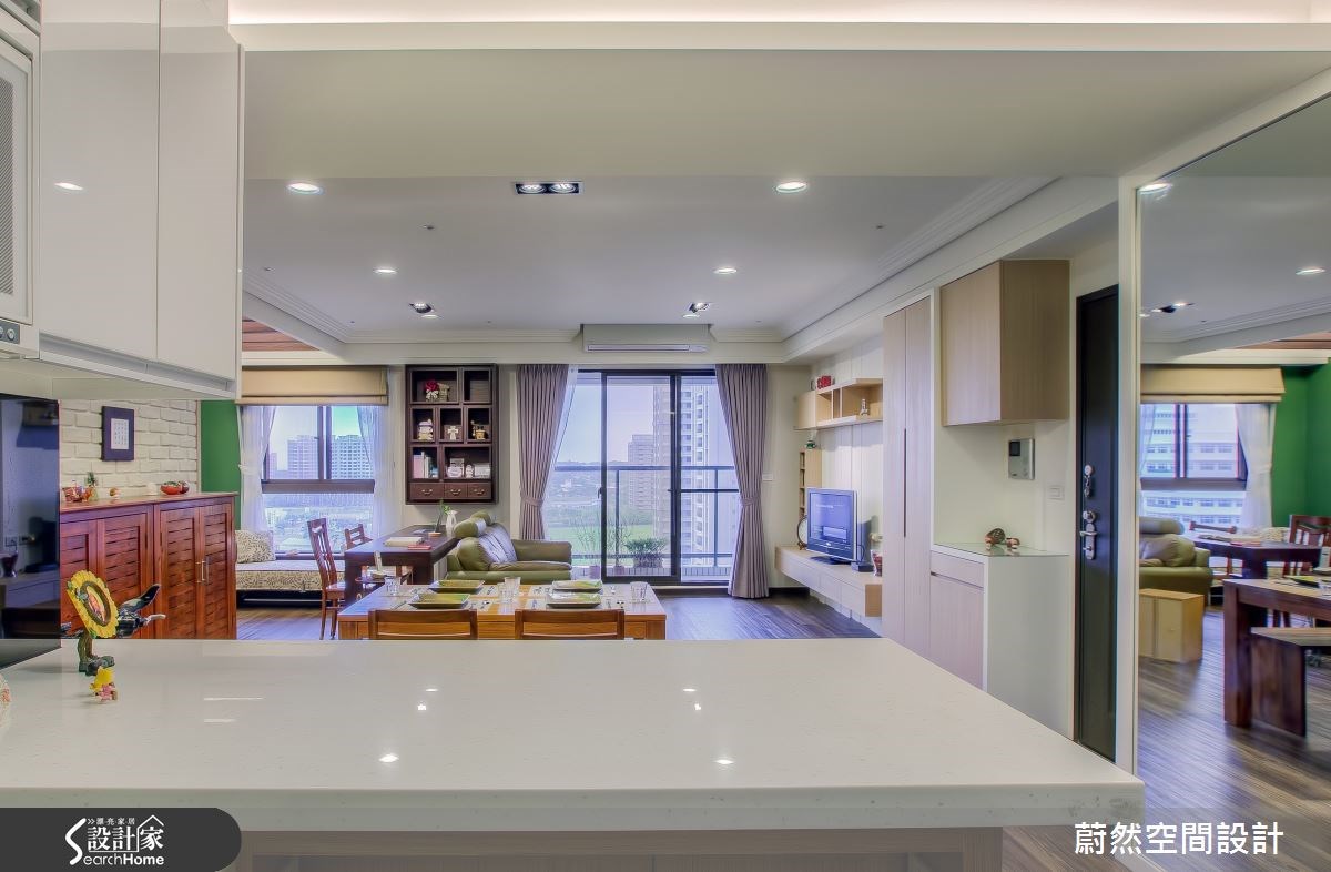 31坪新成屋(5年以下)＿美式風案例圖片＿蔚然空間設計有限公司＿蔚然_08之13