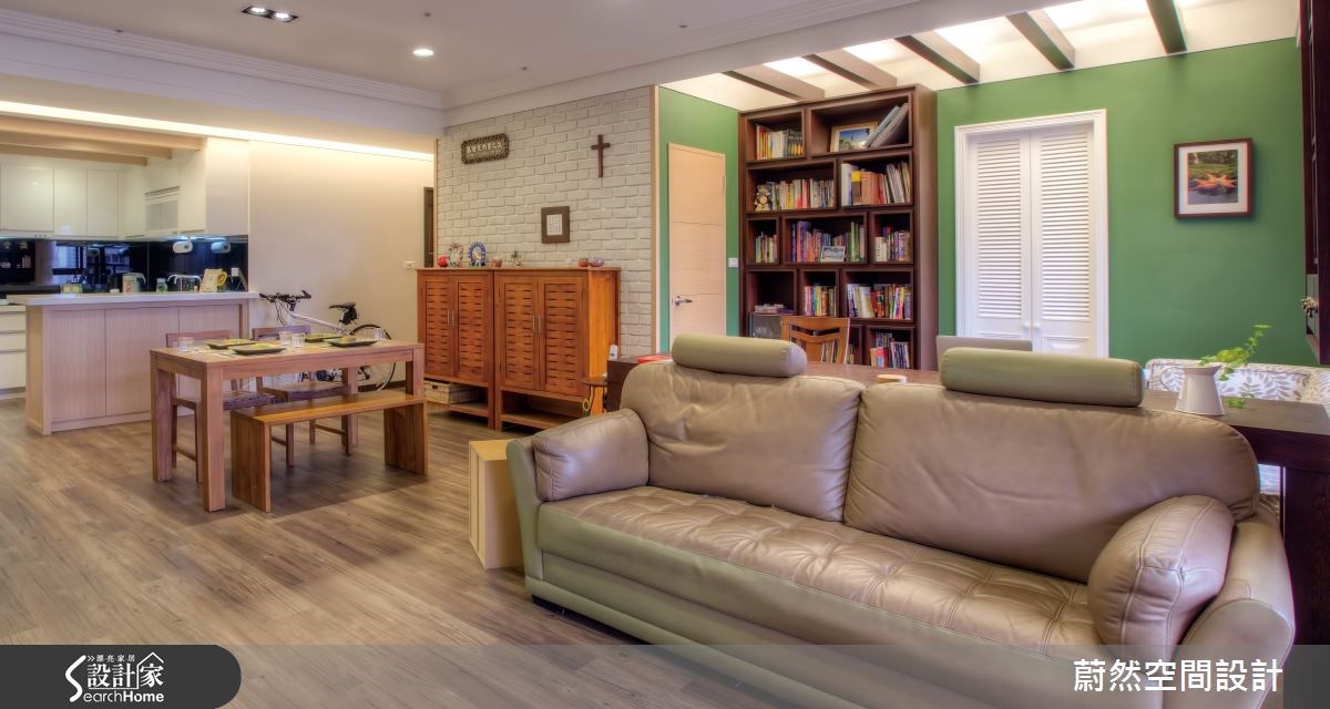 31坪新成屋(5年以下)＿美式風案例圖片＿蔚然空間設計有限公司＿蔚然_08之20