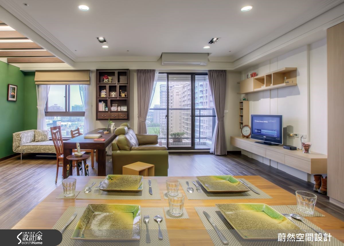 31坪新成屋(5年以下)＿美式風案例圖片＿蔚然空間設計有限公司＿蔚然_08之21