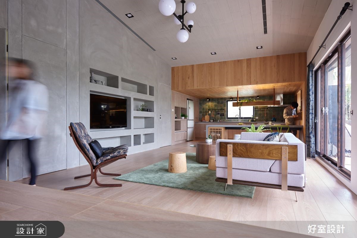 35坪中古屋(5~15年)＿混搭風客廳案例圖片＿好室設計＿好室_21之3